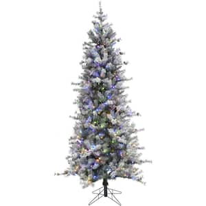 Details about   Christmas tree White multiple color  lights 