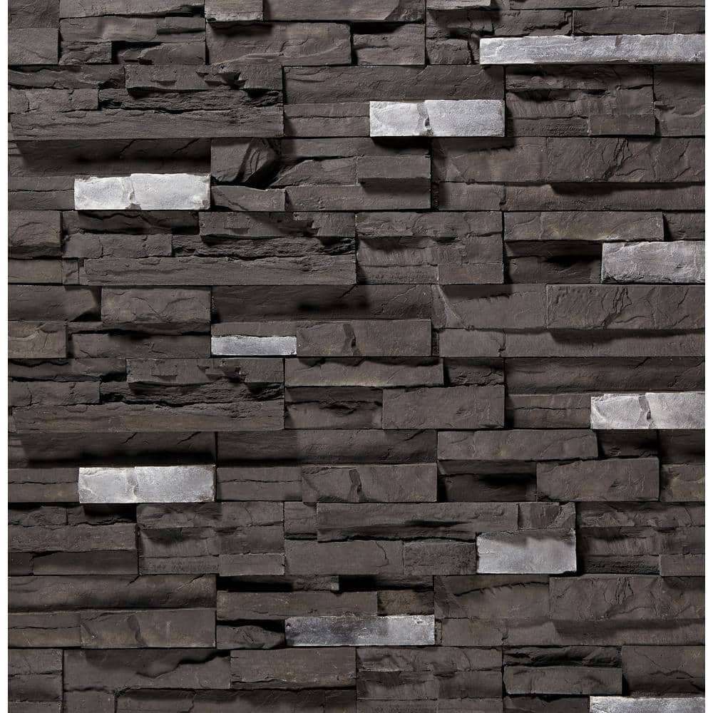 ClipStone Black Rundle ProStack Corners 4 in. x 3 in. x 6 to 10 in