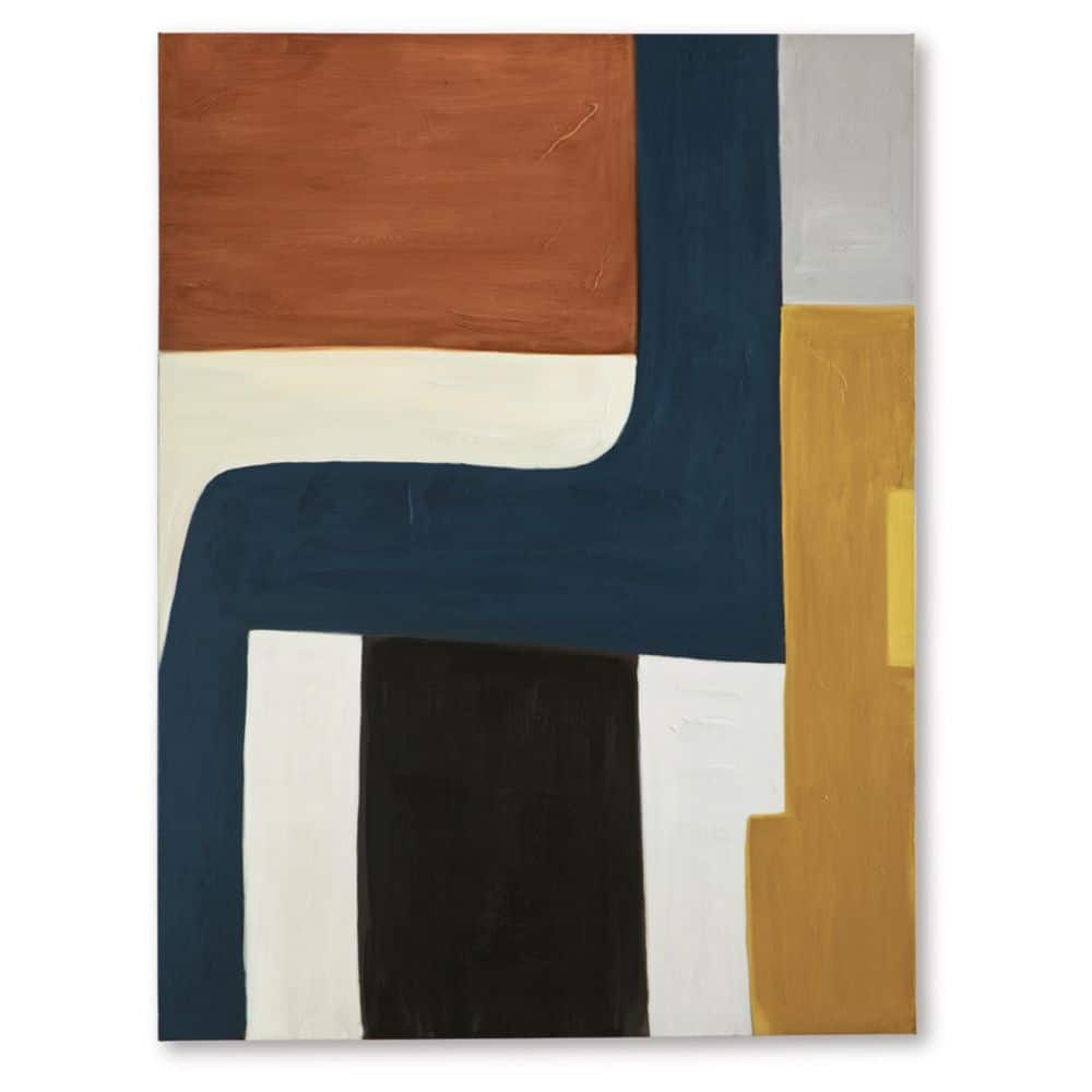 Lennmen 1 Piece Unframed Abstract Art Print 48 in. x 36 in. price history on PriceWatchPro