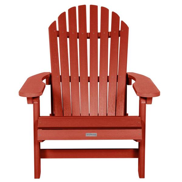 Highwood King Hamilton Rustic Red Folding and Reclining Recycled