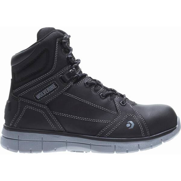 Wolverine Men's Rigger Waterproof 6 in. Work Boots - Composite Toe - Black Size 11(M)