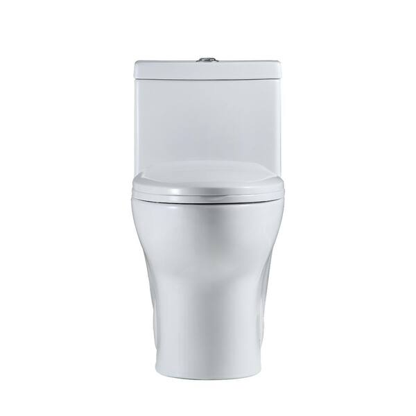 Altair Venezia 1-Piece 1.1/1.6 GPF Dual Flush Elongated Toilet in