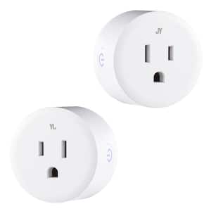 Smart Plug - WiFi Remote Control for Lights and Appliances No Hub Required (Set of 2)