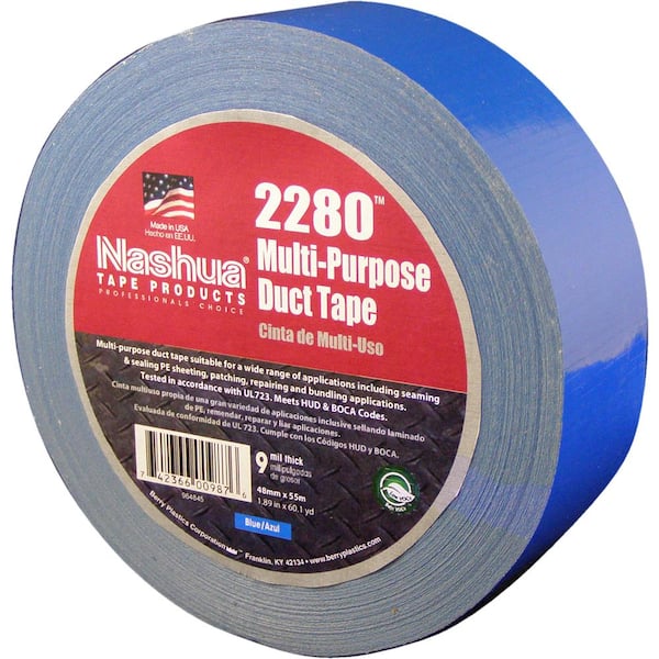 Nashua Tape 1.89 in. x 60.1 yds. 2280 Multi-Purpose Duct Tape in Blue (24-Pack)
