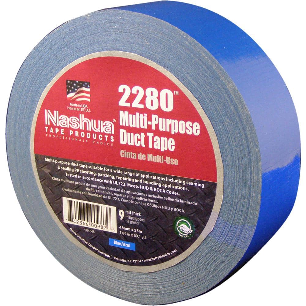 1.89 in. x 60.1 yds. 2280 Multi-Purpose Duct Tape in Blue (24-Pack) price history on PriceWatchPro