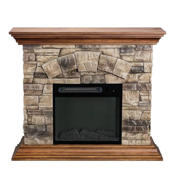In Freestanding Electric Fireplace, Home Depot Fireplace Mantel Brackets