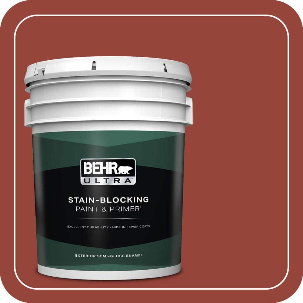 5 gal. #PPU2-17 Morocco Red Semi-Gloss Enamel Exterior Paint & Primer price history on PriceWatchPro