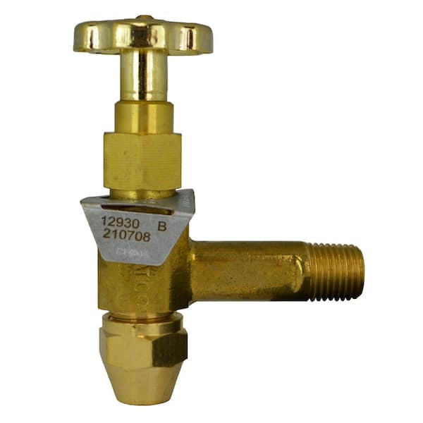 Gold handwheel shutoff at 200F