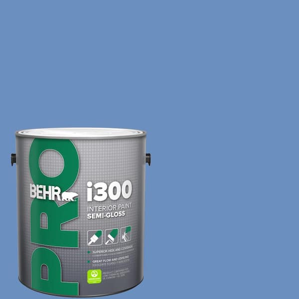 1 gal. #HDC-MD-02 Lapis Lazuli Semi-Gloss Interior Paint