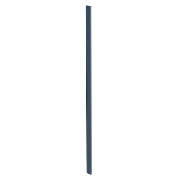 3 in. W x 0.75 in. D x 84 in. H Kitchen Cabinet Tall Filler in Mythic Blue