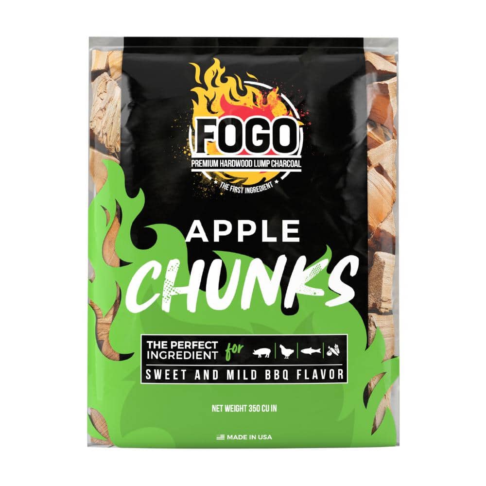 FOGO Apple Wood Chunks for Smoking & Grilling