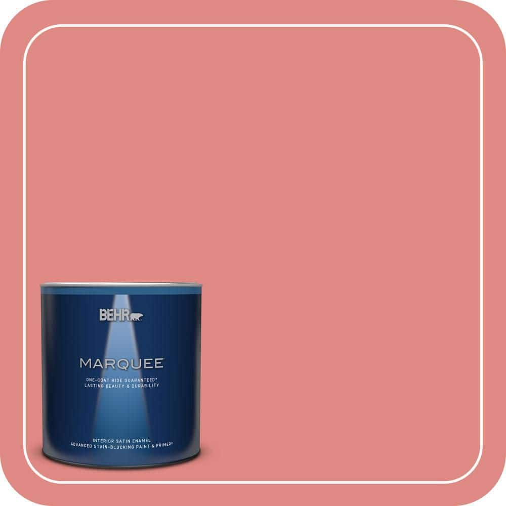 1 qt. Home Decorators Collection #HDC-SP16-12 Begonia Satin Enamel Interior Paint & Primer price history on PriceWatchPro