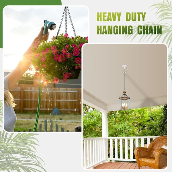 rattan hanging basket planter Pyramid Wood Woven Hanging Basket, Natural, 14in Vail