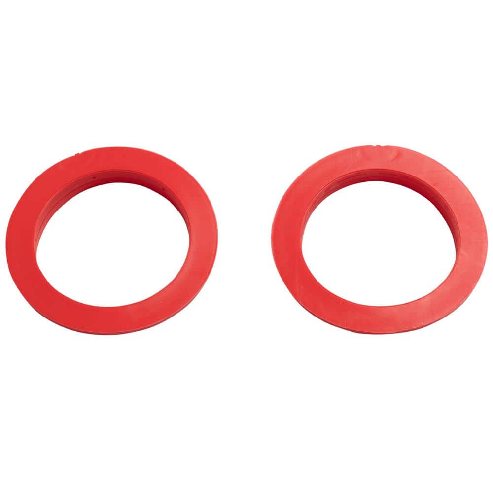 1-1/2 in. Sink Drain Pipe Flanged Rubber Washer (2-Pack) price history on PriceWatchPro