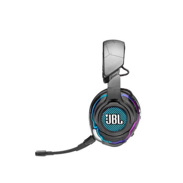 Begge anspændt Parametre JBL Quantum One Wired Over-Ear NC Headtracking Headset in Black  JBLQUANTUMONEBK - The Home Depot