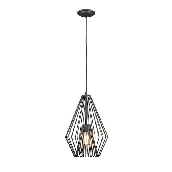 Unbranded 1-Light Bronze Standard Mini-Pendant