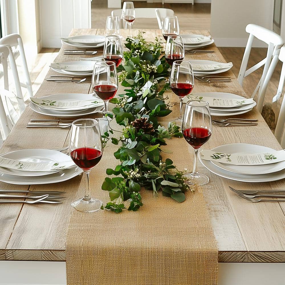 Natural Brown Burlap Canvas Roll for Outdoor Projects