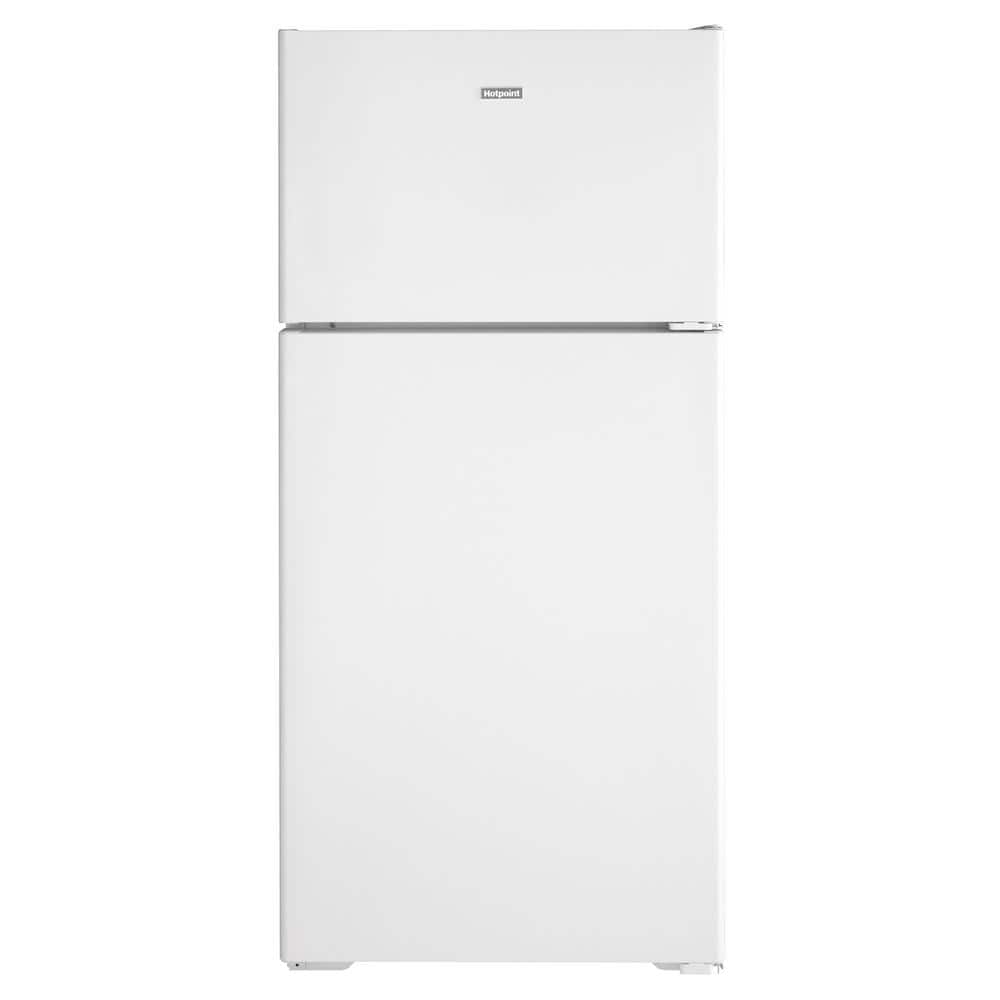 Hotpoint 15.6 cu. ft. Top Freezer Refrigerator in White, ENERGY STAR