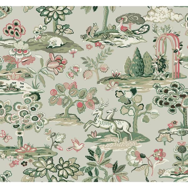 York Wallcoverings 60.75 sq. ft. Kingswood Wallpaper