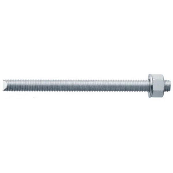 200 Pack 3/8"-16 X 12" Fully Threaded Zinc Plated Studs 
