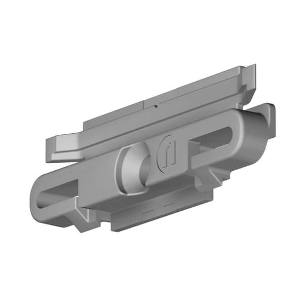 HangZ Gallery Rail Wall Mount Clip in Gray
