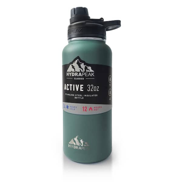 Insulated (32oz) Stainless Steel Water Bottle - Teal