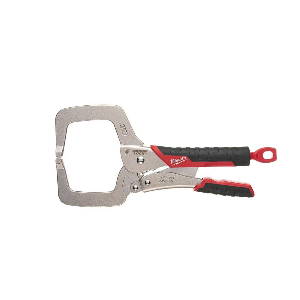 Milwaukee 2.25 in. C-Clamp Torque Lock Locking with Durable Grip