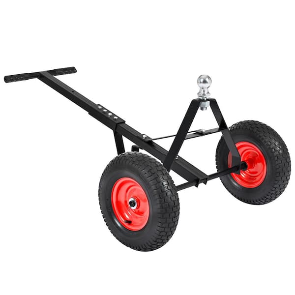 Black 1000 lb. Capacity Hand Truck with 2 in. Trailer Ball