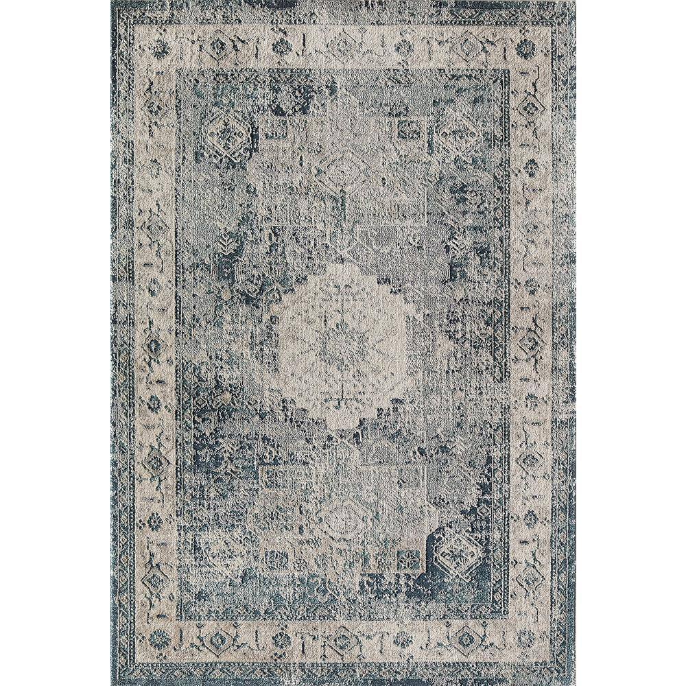 Rugs America Cora French Toile Blue Transitional Vintage 8 ft. x 10 ft ...