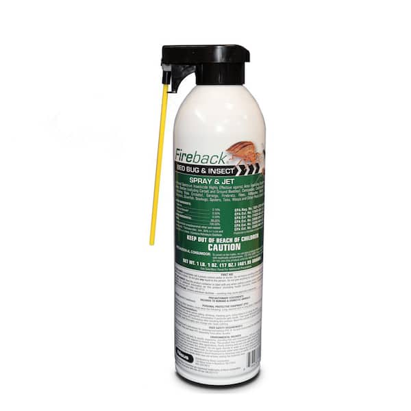 Fireback 17 oz. Bed Bug and Insect Aerosol Spray and Jet