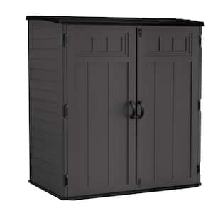 70.5 in. x 44.25 in. x 77.5 in. Extra Large Plastic Vertical Shed