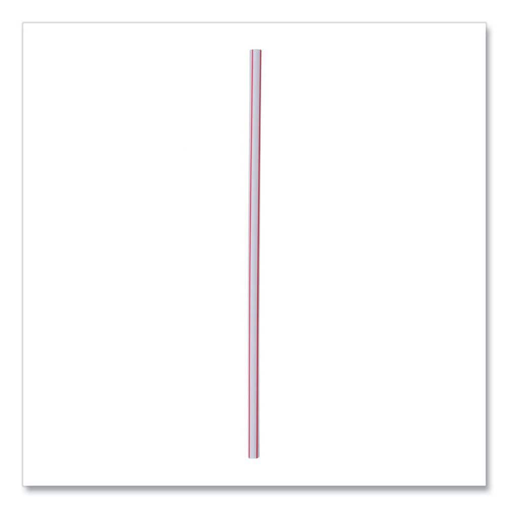 Red Wrapped Jumbo Disposable Plastic Straws, 7.75 in., 400/Pack, 25 Packs/Carton price history on PriceWatchPro