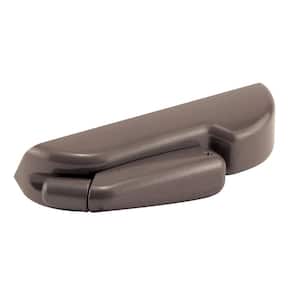 5-1/2 in. Bronze Plastic Cover with Diecast Cover and Nesting Folding Handle for Casement and Awning Operators