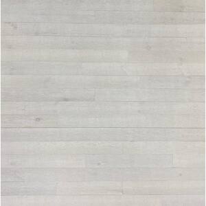1/8 in. x 3 in. x 12-42 in. Pine Peel and Stick Silver Wooden Decorative Wall Paneling (20 sq. ft./Box)