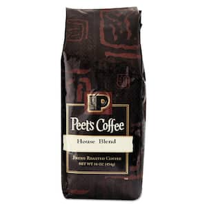 1 lb. Bulk Coffee, House Blend, Coffee Grounds, Bag