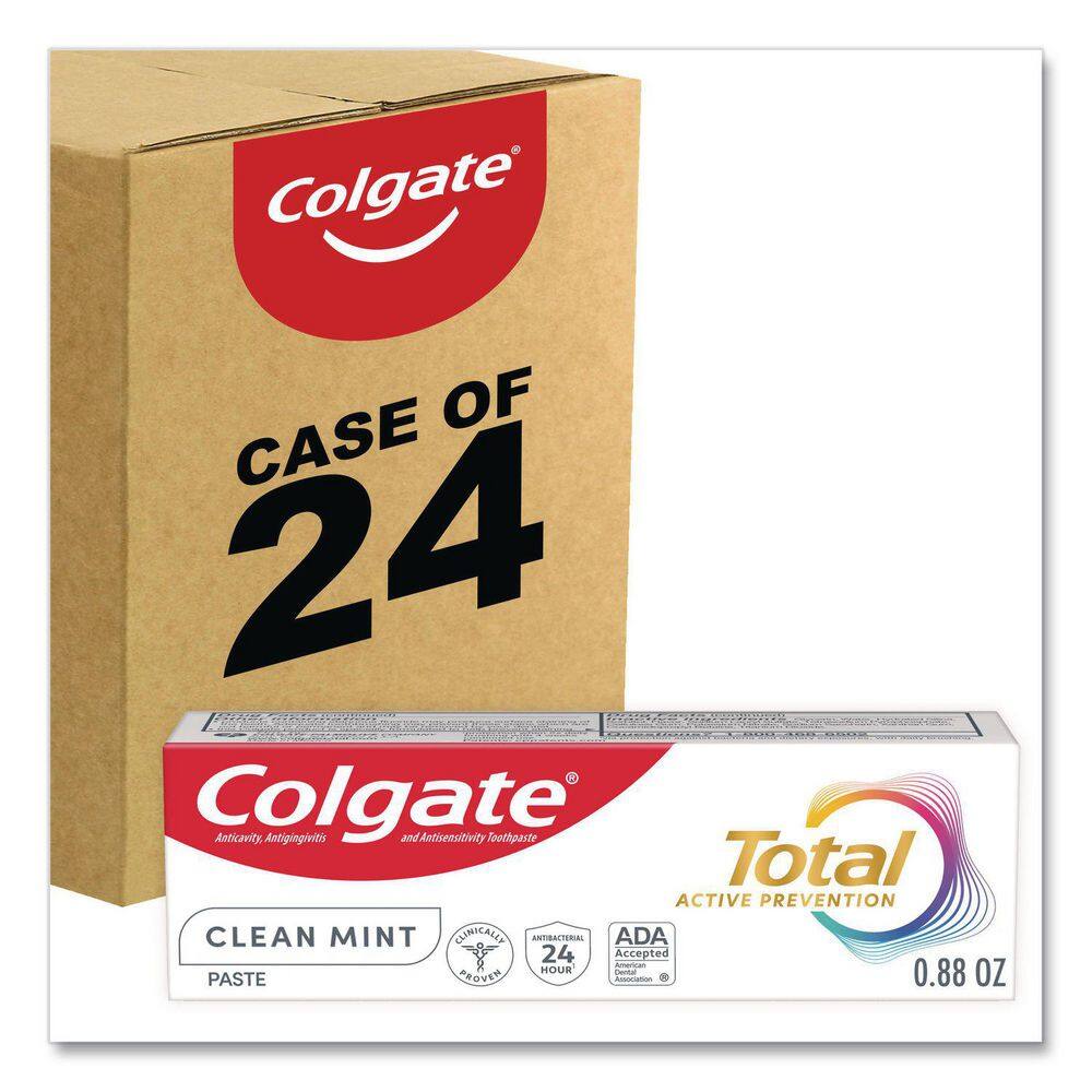 Colgate Toothpaste In House Reviews for Colgate Total Toothpaste, Coolmint, 0.88 oz, 24/Carton | Pg ...