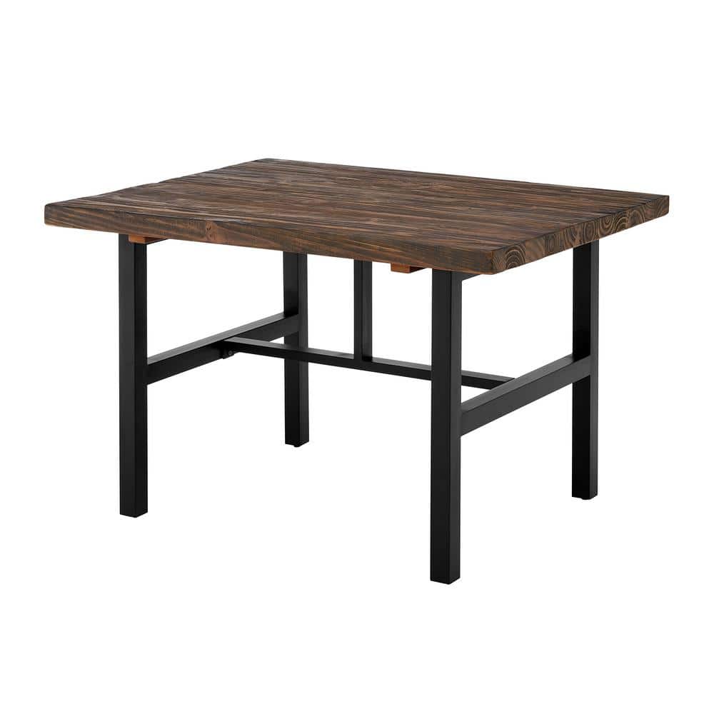 Alaterre Furniture Pomona Rustic Natural Dining Table AMBA1720 - The Home  Depot