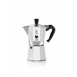 Moka Express 3 Cup Aluminum Stove Top Kettle Coffee Maker Press