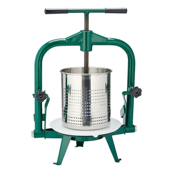 ROOTS & HARVEST Stainless Steel Fruit & Wine Press