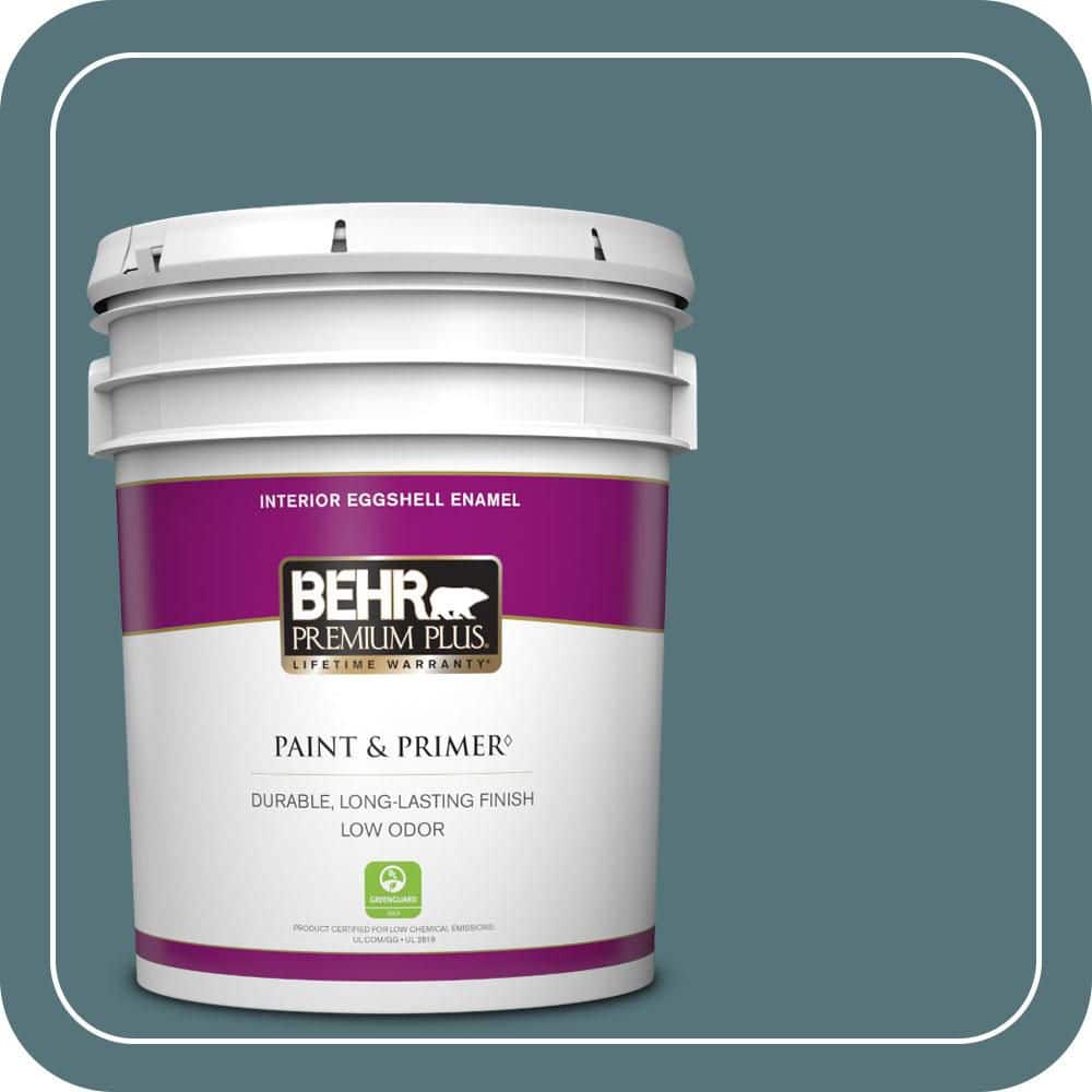 5 gal. Home Decorators Collection #HDC-FL15-03 Blue Sage Eggshell Enamel Low Odor Interior Paint & Primer price history on PriceWatchPro