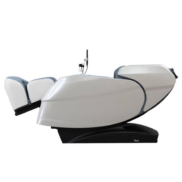 TITAN Rejuv Series Blue Faux Leather Reclining 4D Massage Chair