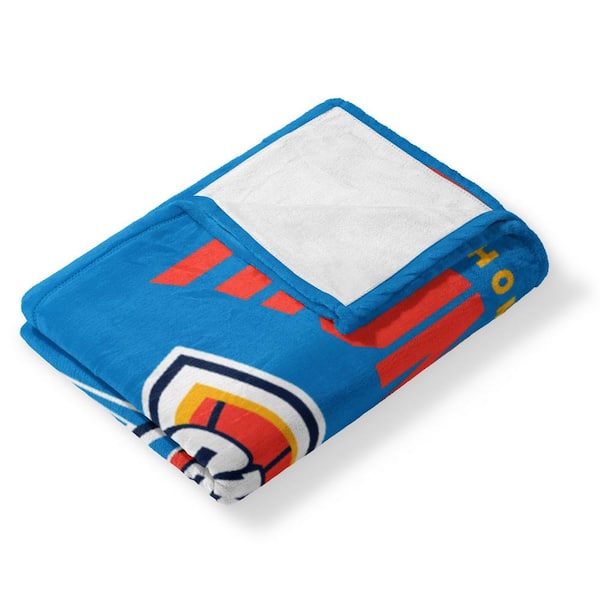 THE NORTHWEST GROUP NBA Thunder High Block Multicolor Silk Touch Throw Blanket