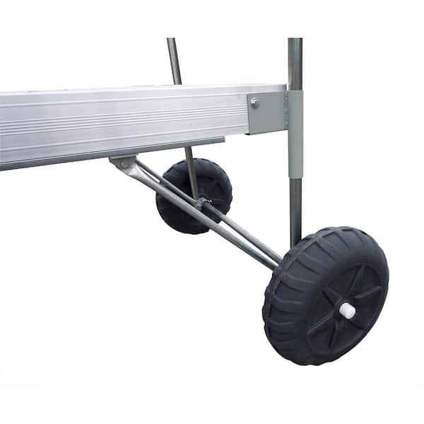 24 in. Diameter Polyethylene Wheel for Roll-in Docks for Boat Dock Systems