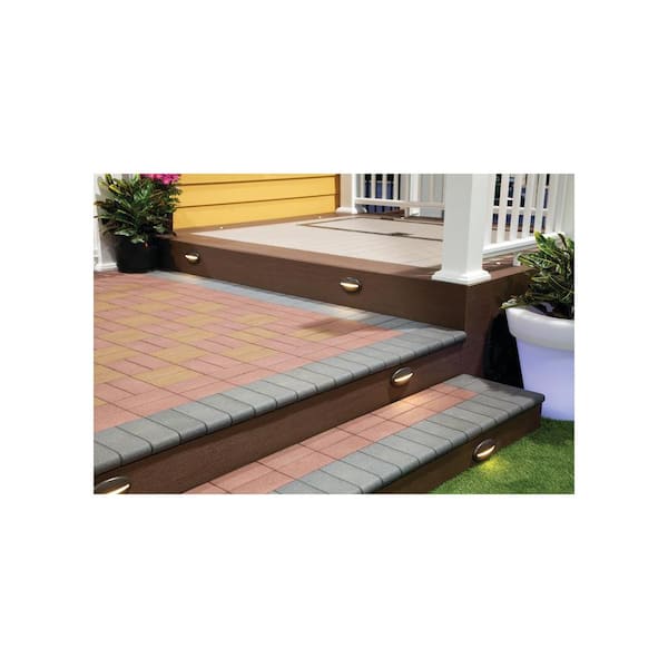 ASPIRE Bullnose Paver with Tabs 4 in. x 8 in. x 1.25 in