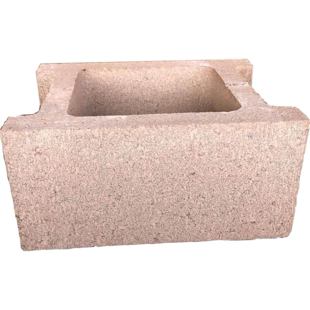 Southwest Block Cinder Block 40 in. x 51 in. x 48 in. of 12 in. x 8 in ...