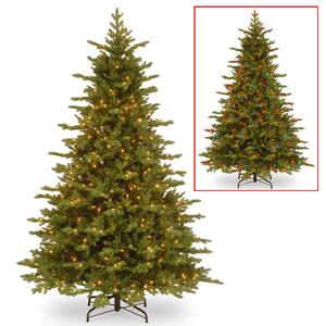 7.5 ft. PowerConnect Vienna Fir with Dual Color LED Lights