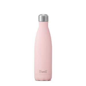 17 oz Pink Topaz Stainless Steel Bottle Triple-Layered Vacuum-Insulated Water Bottle
