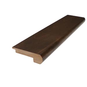 Hopper 0.75 in. Thick x 2.78 in. Wide x 78 in. Length Hardwood Stair Nose