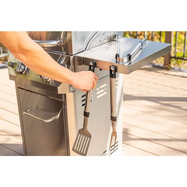 Nexgrill 2 Burner Stainless Steel Propane Gas Grill with Folding