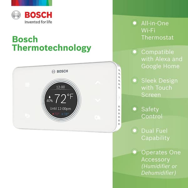 Bosch Thermotechnology BCC50 Wi-Fi Thermostat